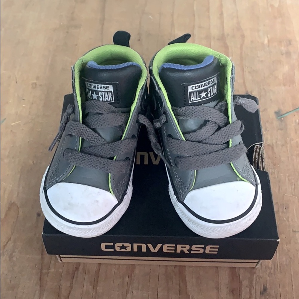 Leather Converse kids